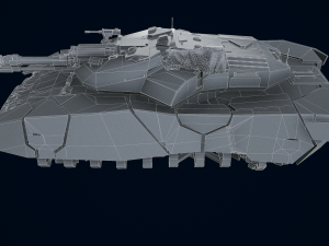 T470 Hover Tank 3Dモデル