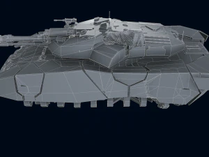 T470 Hover Tank 3D Model