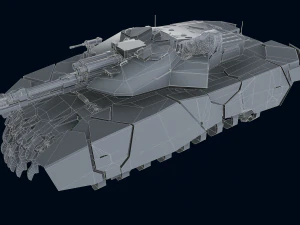 T470 Hover Tank 3D Model