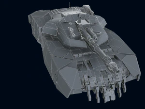 T470 Hover Tank 3D Model
