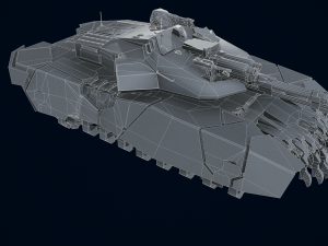 T470 Hover Tank 3Dモデル