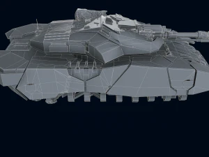 T470 Hover Tank 3D Model