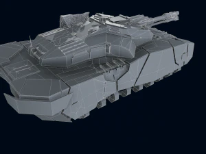 T470 Hover Tank 3D Model