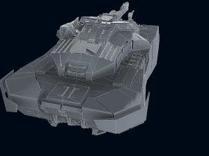 T470 Hover Tank 3D Model