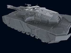 T470 Hover Tank 3D Model
