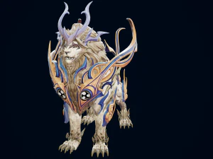 Tytalos Lion Quad 3D Model