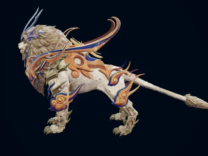 Tytalos Lion Quad 3D Model