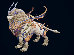 Tytalos Lion Quad 3D Model