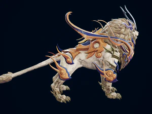 Tytalos Lion Quad 3D Model