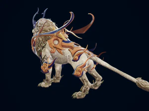 Tytalos Lion Quad 3D Model