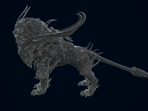 Tytalos Lion Quad 3D Model