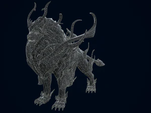 Tytalos Lion Quad 3D Model