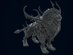 Tytalos Lion Quad 3D Model