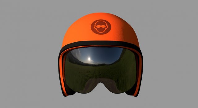Helmet 3D Model .c4d .max .obj .3ds .fbx .stl .blend