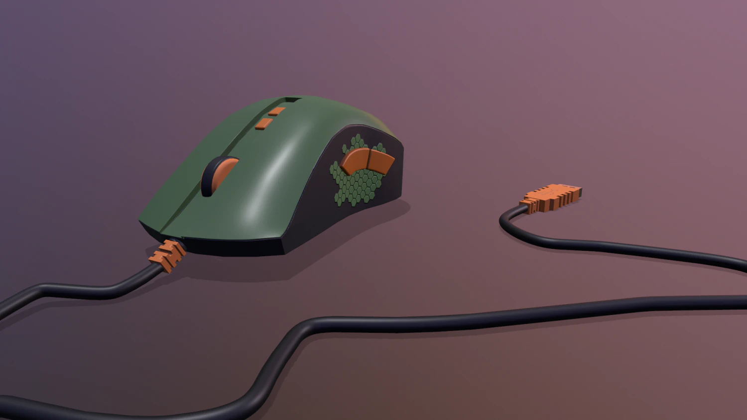 Mouse 3D 3D Model .c4d .max .obj .3ds .fbx .stl .blend 