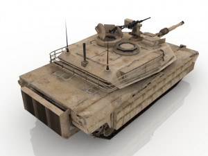 Tank 3D-Modell