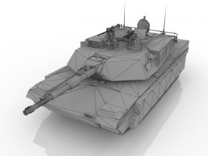 Tank 3D-Modell
