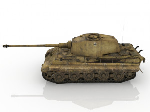 WWII Tank Model 3D
