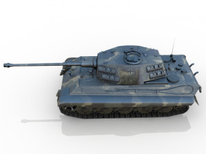Tank World War II Model 3D