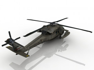 Helicopter 3D Model