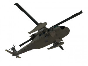 Helicopter 3D Model