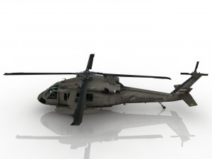 Helicopter 3D Model