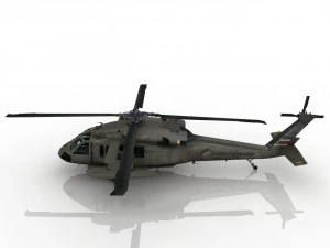 Helicopter 3D Model