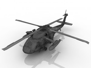 Helicopter 3D Model