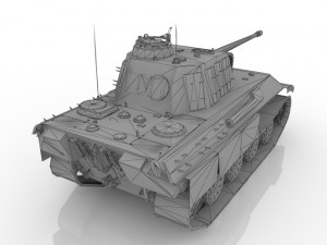 Tank 3D 模型