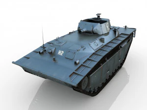군용 탱크 3D 모델