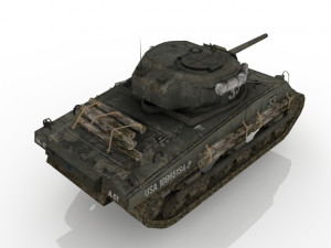 WWII Tank USA 3Dモデル
