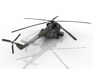 Military Helicopter 3D 3D-Modell