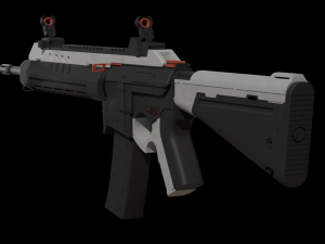 Gun-MR15 3D-Modell