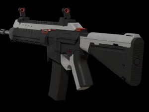 Gun-MR15 3D Model