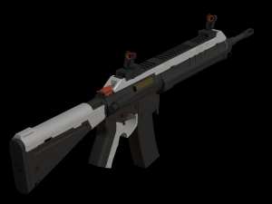 Gun-MR15 3D-Modell