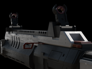Gun-MR15 3D-Modell