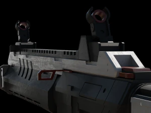 Gun-MR15 3D Model