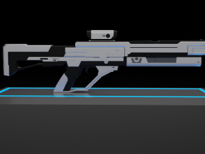 The SciFi Weapon 3D Модель