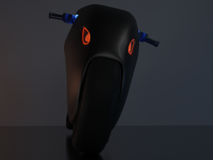 SciFi-Moto 3D 模型