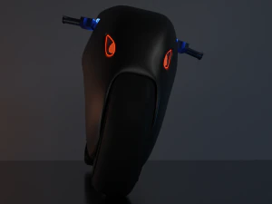 SciFi-Moto 3D Модель