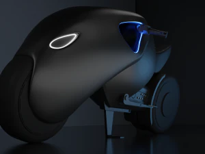 SciFi-Moto 3D Model