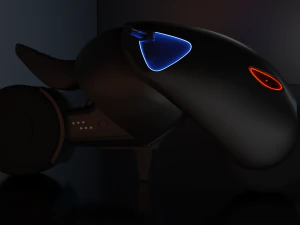 SciFi-Moto 3D Model