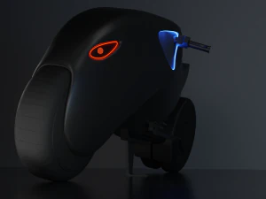 SciFi-Moto 3D Model