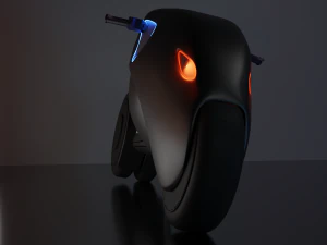 SciFi-Moto 3D Model
