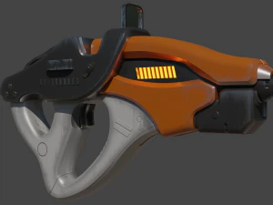 Heavy Pistol 3D Model