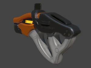 Heavy Pistol 3D Model