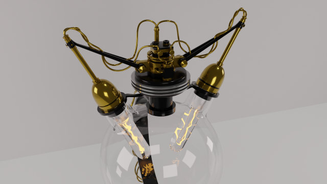 The lamp 3D 模型 .c4d .max .obj .3ds .fbx .stl .blend 