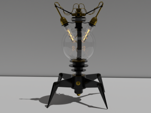 The lamp 3D 模型