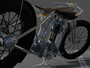 14092018HazanJAP500BobberPipeburn05 Model 3D