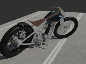 14092018HazanJAP500BobberPipeburn05 3D Model